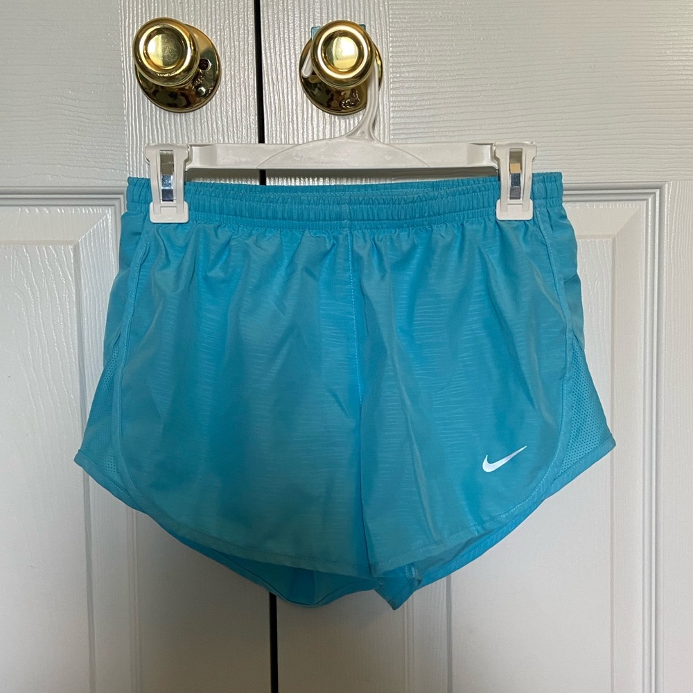 Light Blue Nike Running Shorts